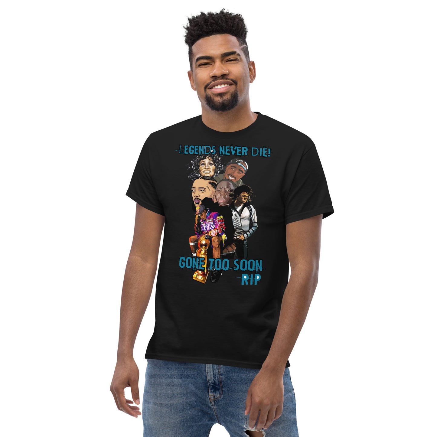 Legends Never Die 1 - Classic Short Sleeve Tee
