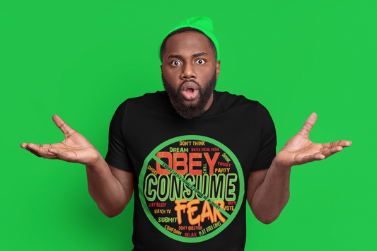 Obey, Consume, Fear Short Sleeve Tee