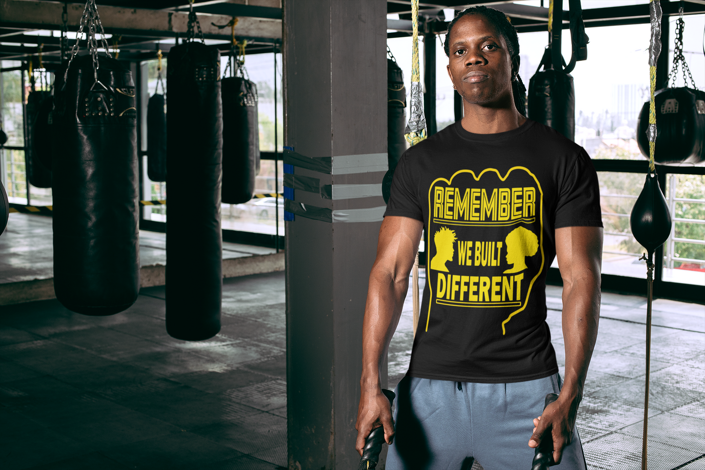 We Built Different Short Sleeve Tee