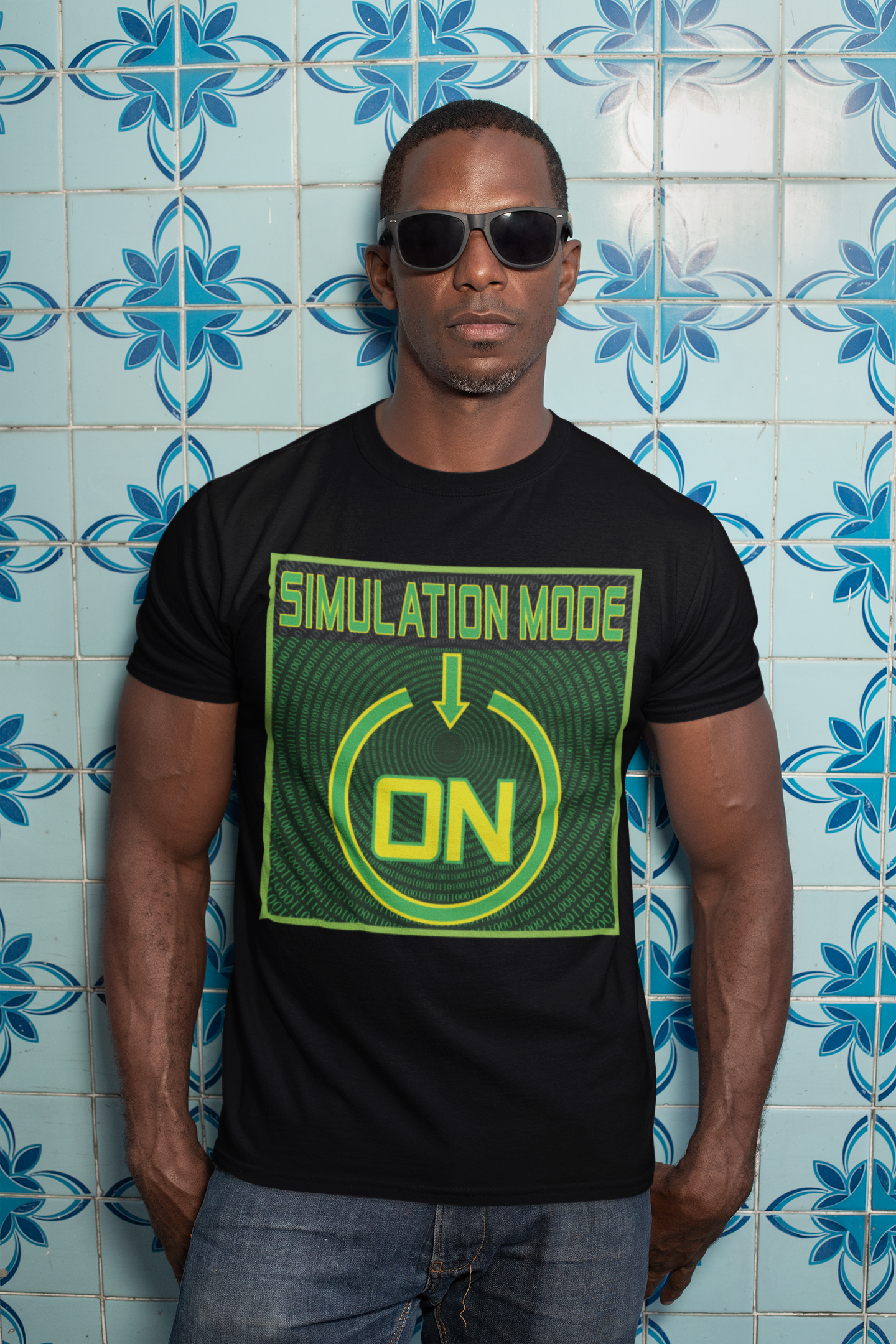 Simulation Mode ON Short Sleeve Tee