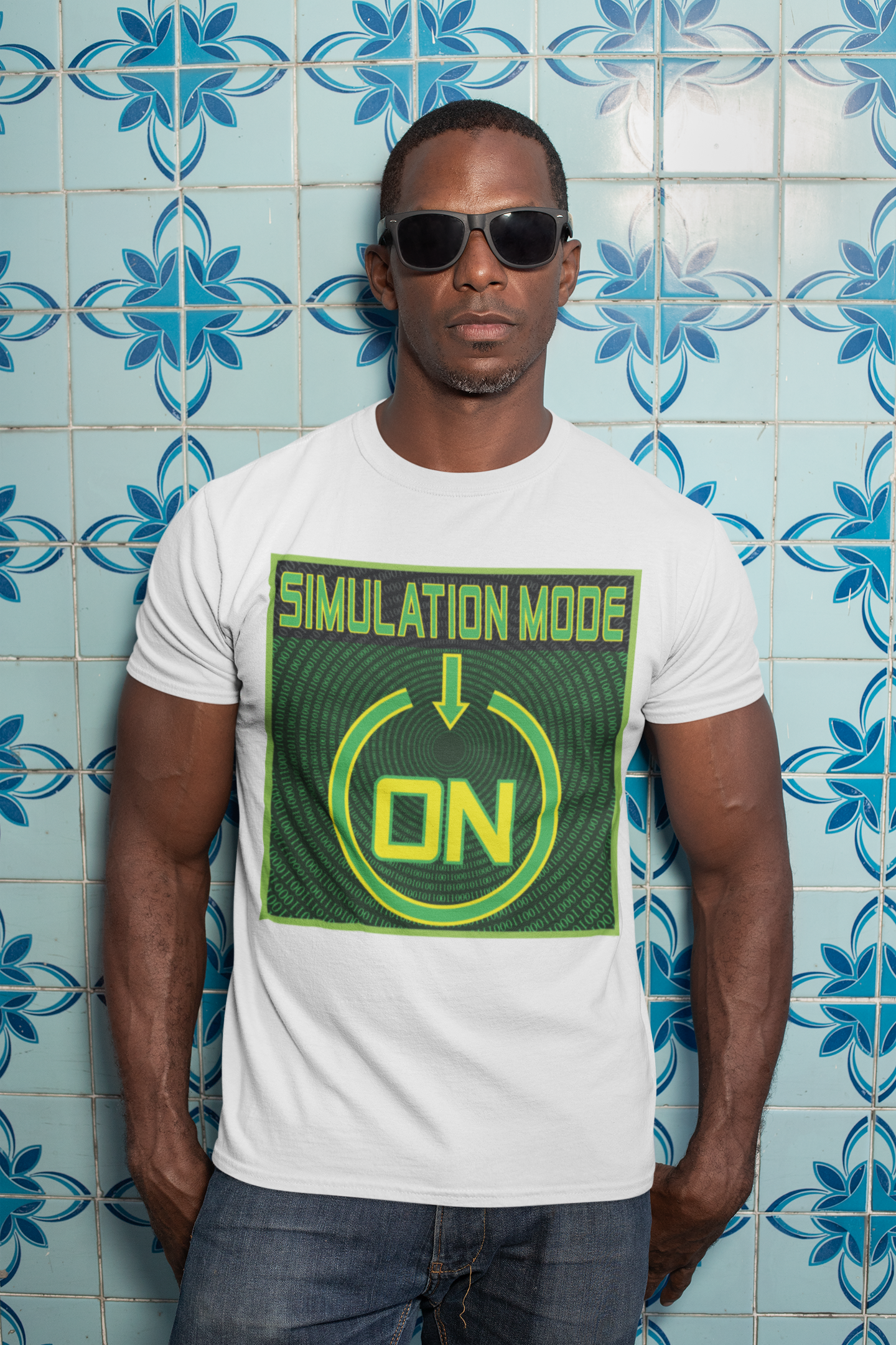 Simulation Mode ON Short Sleeve Tee